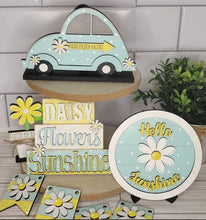 Load image into Gallery viewer, Hello Sunshine / Flowers DIY Wood Paint Kit S0704