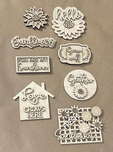 Load image into Gallery viewer, Love Grows Here Sunflower Sitters S0498