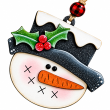 Load image into Gallery viewer, DIY Snowman Ornament Kit – Set of 4 - S0488