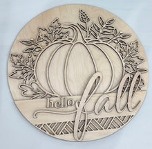 Load image into Gallery viewer, Hello Fall Pumpkin S0686
