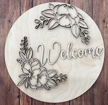Load image into Gallery viewer, Layered Floral Round S0698

