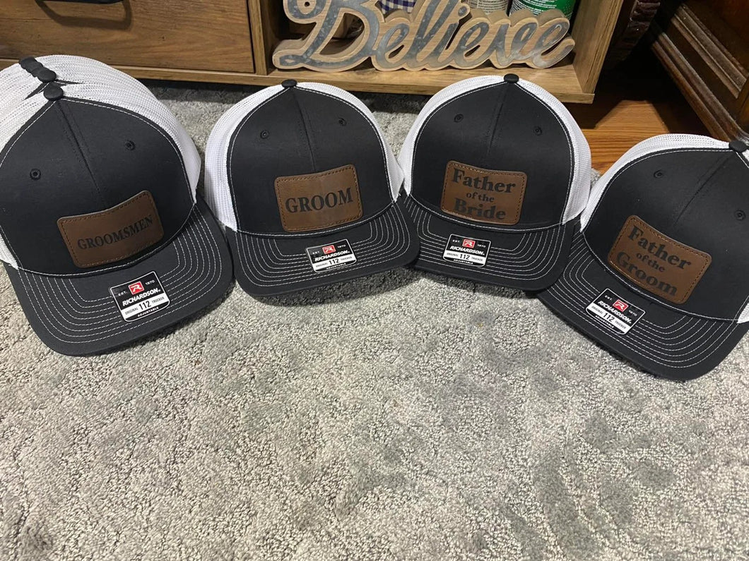 Richardson 112 Hat with Custom Leather Patch