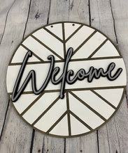 Load image into Gallery viewer, 10&quot;, 18&quot;, 24&quot; Boho Welcome Round S0262
